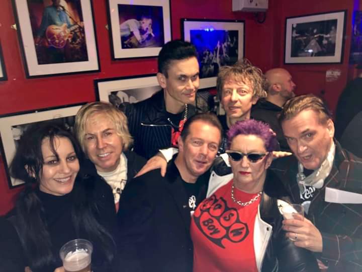 Coshing it up at the 100 club watching Marc Almond, Siobhan Fahey, Andrew James, Will Crewdson, Tony Holton, Jordan Mooney and Cliff Cosh.