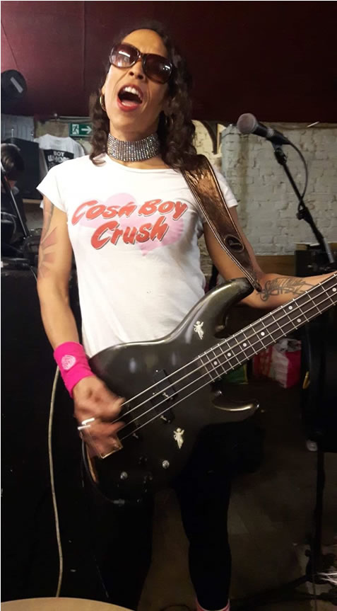 Friend of Cosh, Citizen Pain bass player from Eat Lipstick