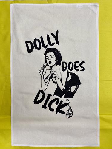 Tea Towel Dolly Does Dick & Dishes 