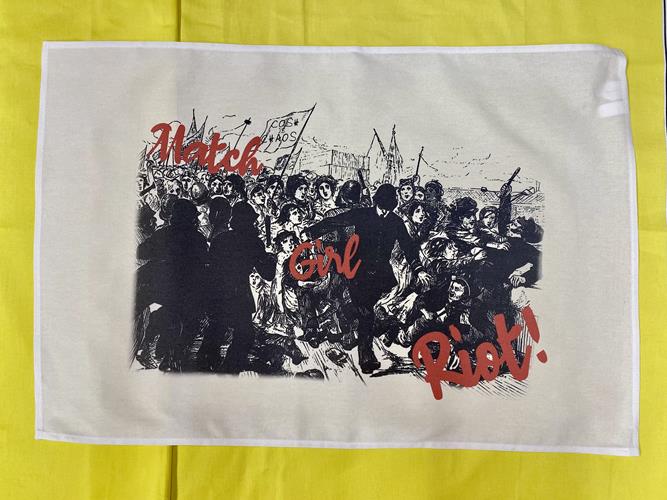 Tea Towel Match Girl Riot