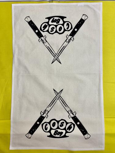 Tea Towel Knives & Knuckle